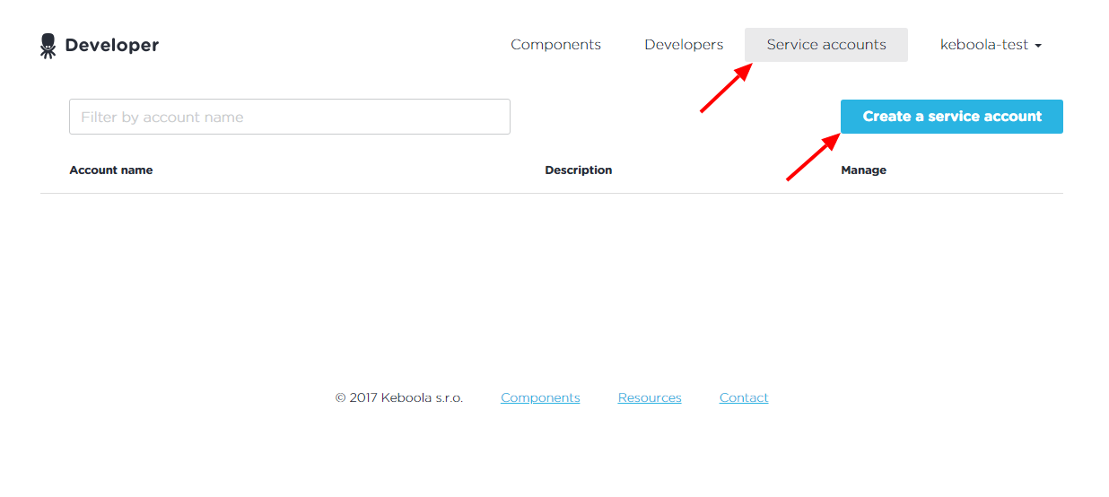 Screenshot -- Create account