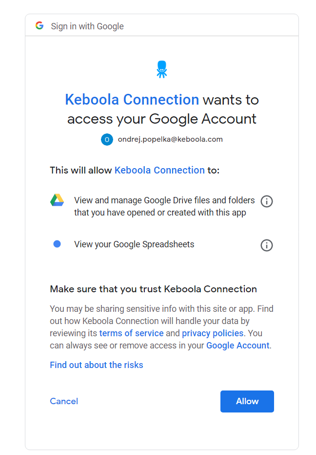 Access Google Account